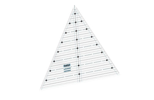 Clearview Triangle 60 Degree Acrylic Ruler – The Quilted Cow